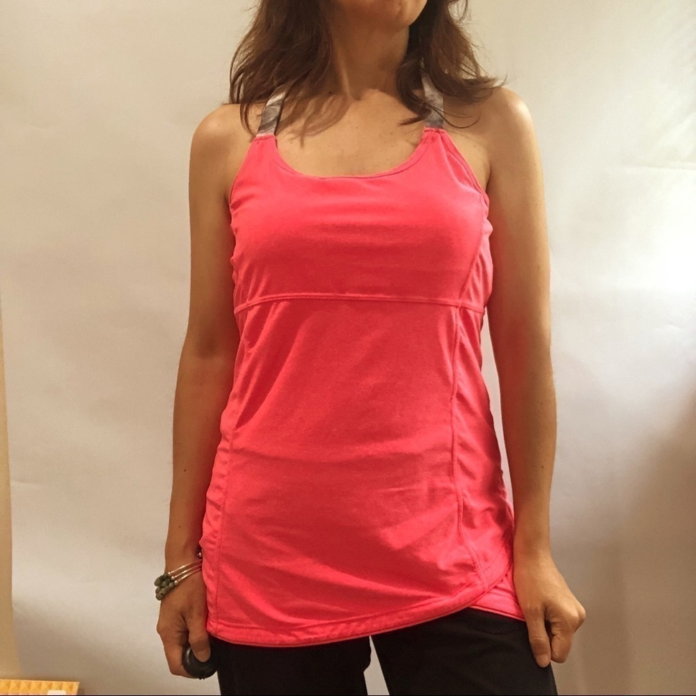 MPG Workout Sport‎ Tank Top Orange Coral Medium